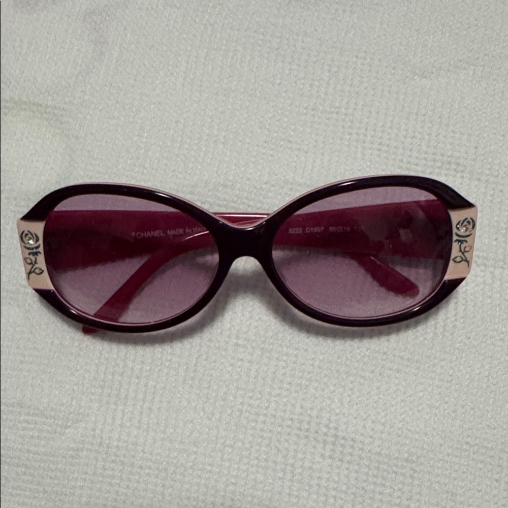 Burgundy Sunglasses, Made in Italy